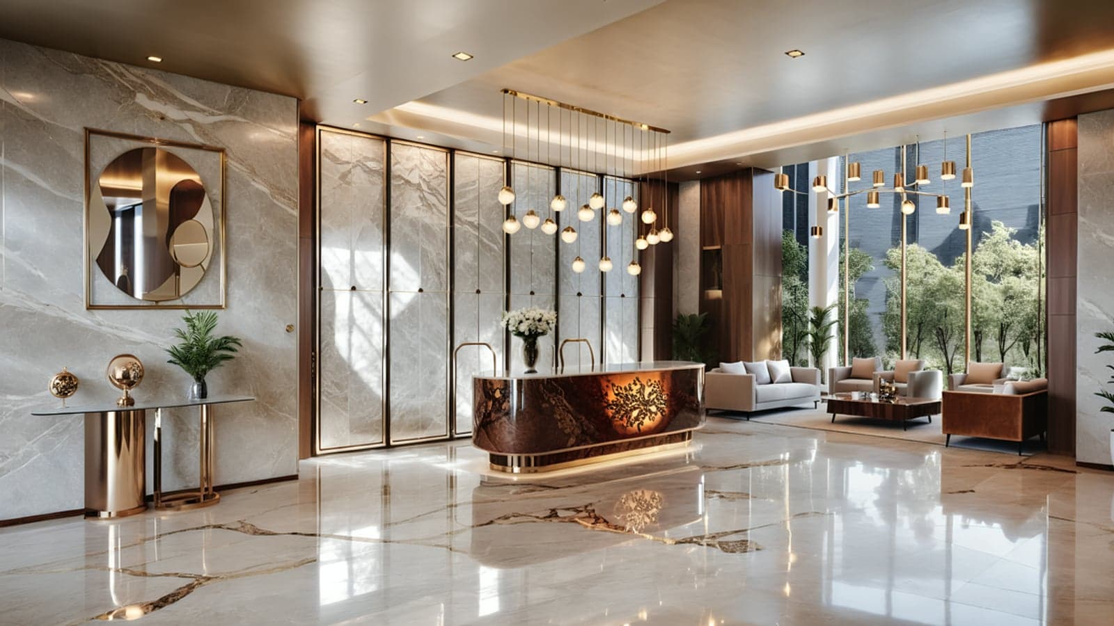 Merit Royal Diamond Hotel & SPA — lüks otel / casino lobisi, Girne